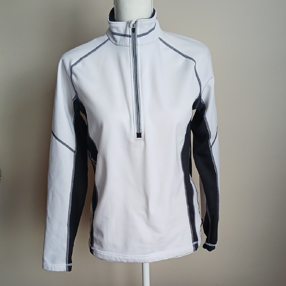 Obermeyer White and Black Jacket